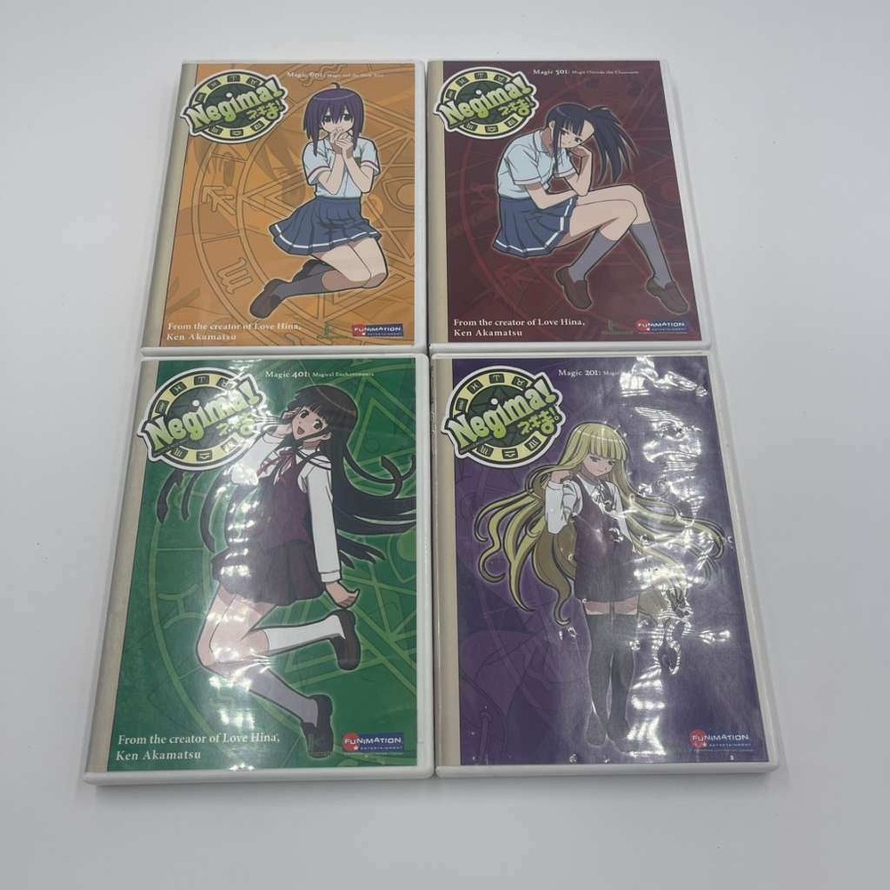 Negima! Anime DVD Collection Magic 101 401 Series Funimation Complete Set